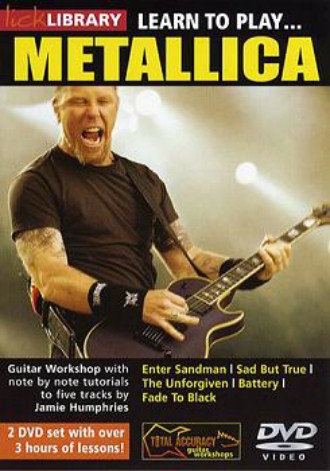 Lick Library - Learn to play Metallica Vol.1,2,3 (3xDVD-Rip)