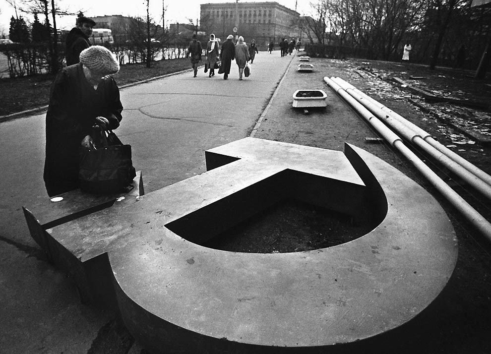 Последние месяцы СССР в фотографиях