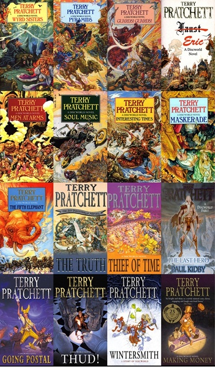 Terry Pratchett Discworld Books 13 - 24