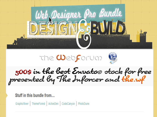 Envato Web Designer Pro Bundle Updated