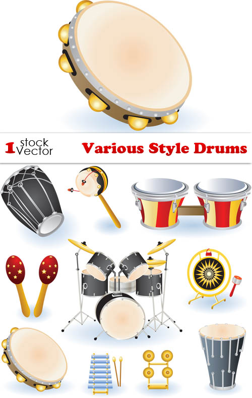 Various Style Drums