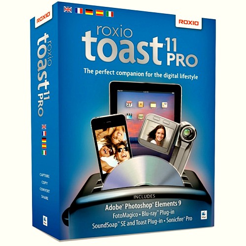Roxio Toast Titanium 11 PRO MAC OSX 2012
