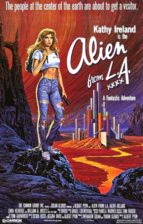 Инопланетянка из Лос-Анджелеса / Alien from L.A. (1988 / DVDRip)