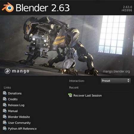 Blender 2.63 Portable