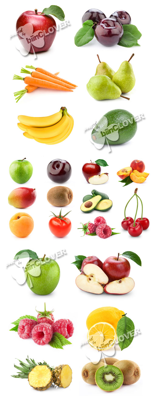 Set of  fresh fruit 0149