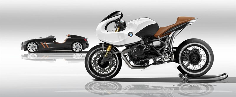 Концепт BMW HP2 Cafe Racer