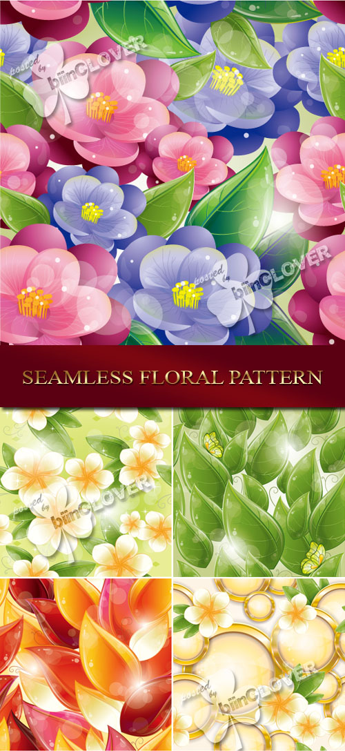 Seamless floral pattern 0159
