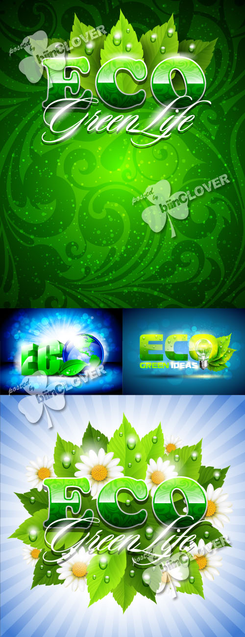 Eco green background 0162