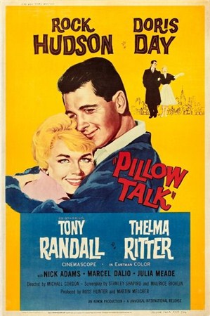 Телефон пополам (Интимный разговор) / Pillow Talk (1959 / HDRip)