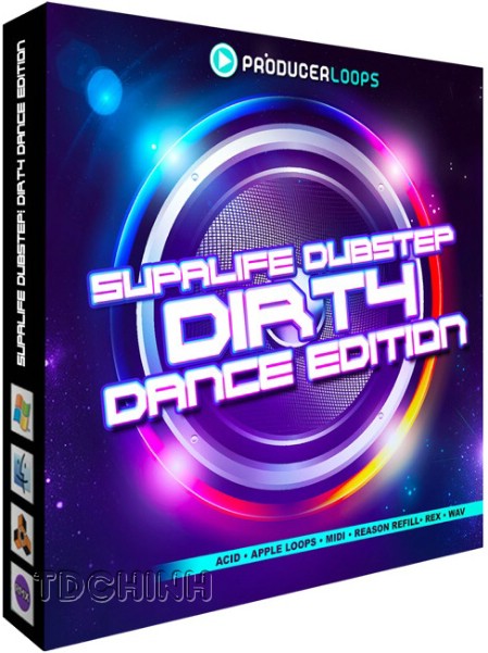 Producer Loops Supalife Dubstep Dirty Dance Edition WAV MIDI