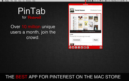 PinTab for Pinterest 1.12 - Mac OS X