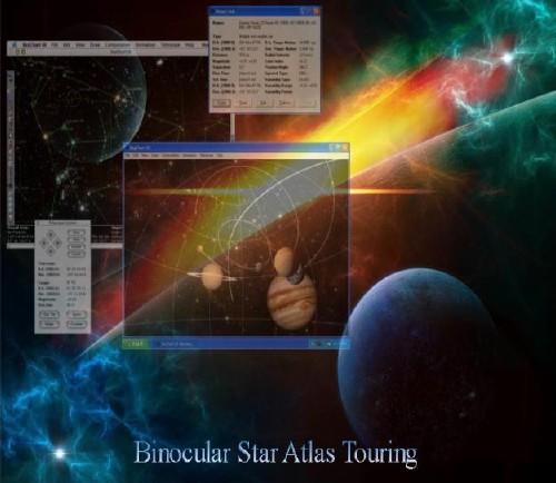 Binocular Star Atlas Touring