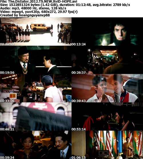 The Dictator (2012) TS NEW XviD-HOPE