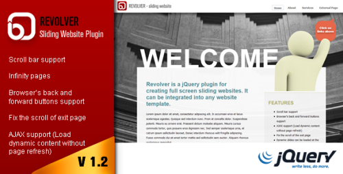 Codecanyon - Revolver v1.2 - Sliding Website Plugin