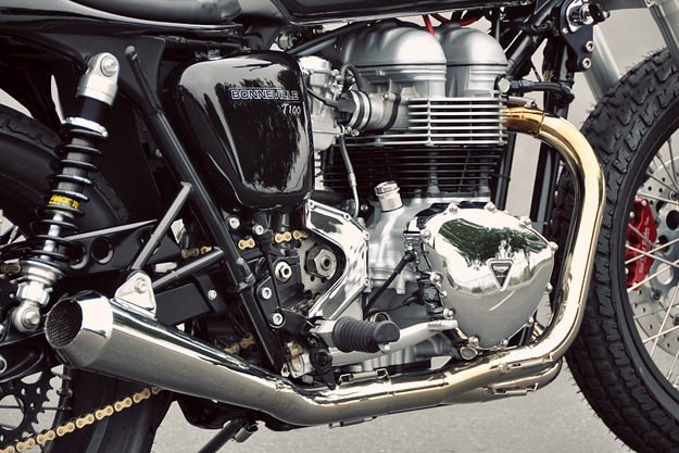 Тюнинг Triumph Bonneville T100 от Mule Motorcyclesi