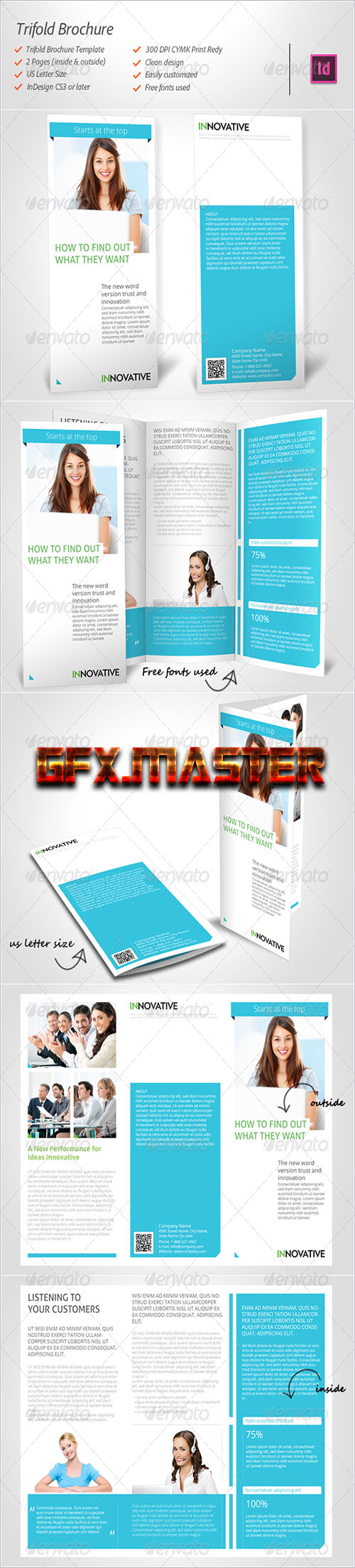 GraphicRiver - Trifold Brochure