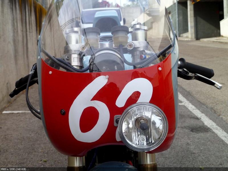 Кастом Radical Ducati Pantahstica на базе Cagiva Alazzurra 350